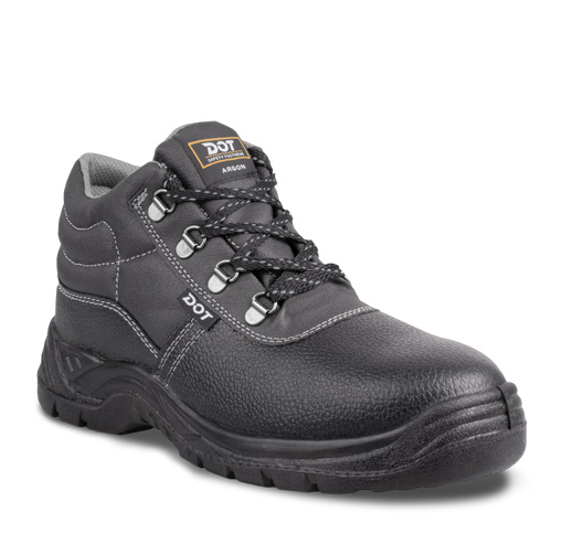 Image of the DOT Argon safety shoe from a side angel